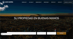 Desktop Screenshot of juangaviria.com