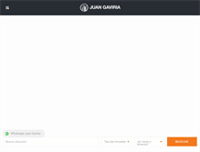 Tablet Screenshot of juangaviria.com